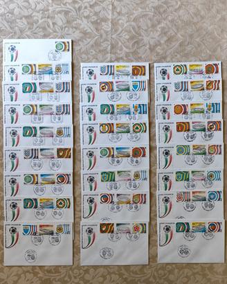 Collezione Completa 53 Buste Italia '90