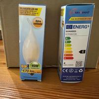 Lampadina a led filament candle