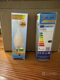 Lampadina a led filament candle