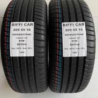 2 gomme 205 55 16 bridgestone a1059