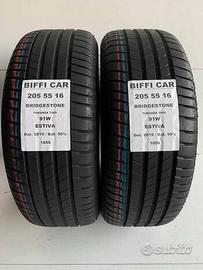 2 gomme 205 55 16 bridgestone a1059