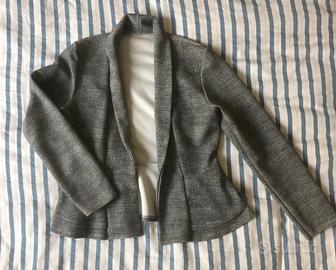 Blazer corto grigio