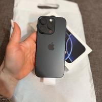 iPhone 16 pro nero  256 gb nuovo