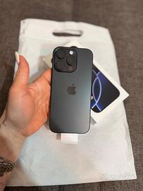 iPhone 16 pro nero  256 gb nuovo