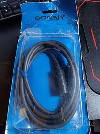 Cavo HiFi DIN 5 poli 1,5m schermato