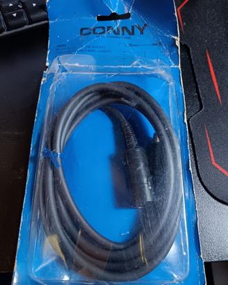 Cavo HiFi DIN 5 poli 1,5m schermato