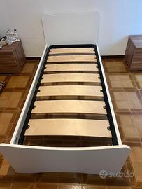 Letto 1 piazza con rete