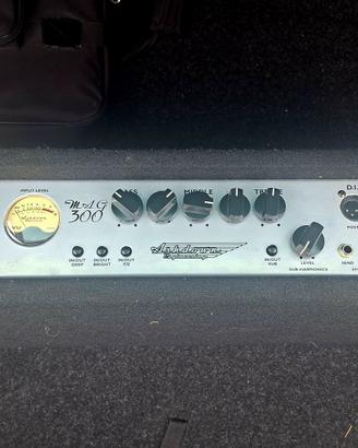 Ashdown MAG 300H Made in UK - testata per basso
