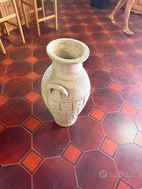 Anfora vaso in terra cotta