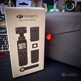 DJI Pocket 2 Creator Combo + Borsa Manfrotto