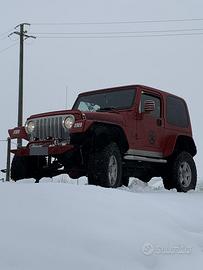 Jeep Wrangler TJ 4.0 benzina - gpl - PERFETTA