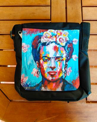 Borsello 20x22cm con immagine di Frida Kahlo