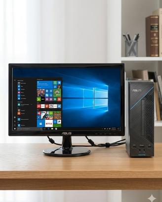 PC ASUS D320SF + Monitor ASUS 22" Full HD VP228DE