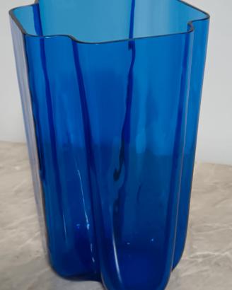 Vaso a balze Carlo Moretti firmato Murano 
