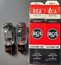 Valvole Tubes RCA 6AS7G NOS NIB sealed Audio Tekne