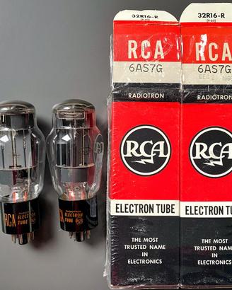 Valvole Tubes RCA 6AS7G NOS NIB sealed Audio Tekne