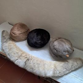 cappelli e collo pelliccia