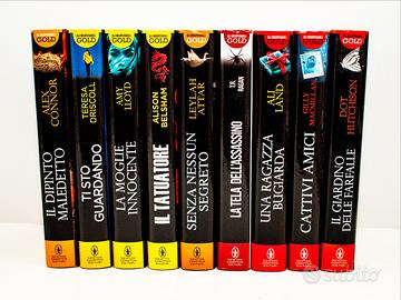 9 libri gialli/thriller