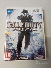 videogioco call of duty  wii