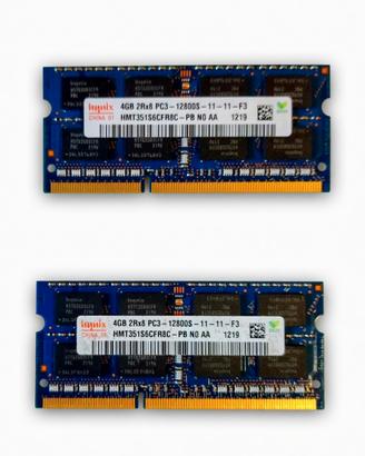 RAM Notebook Hynix 8GB (2x4GB) DDR3 1600MHz PC3-12
