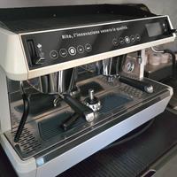 macchina da caffè due gruppi automatica 