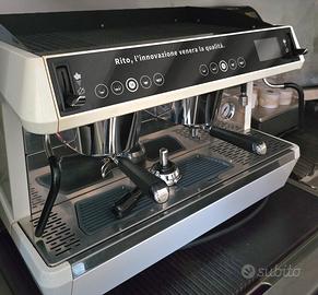 macchina da caffè due gruppi automatica 