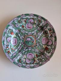 Piatto cinese stile Rose Medallion