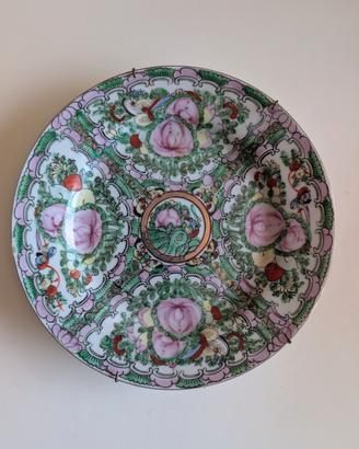 Piatto cinese stile Rose Medallion