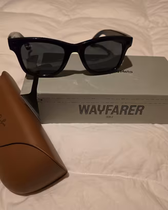 Ray-ban Meta Wayfarer Gen 2 nero lucido