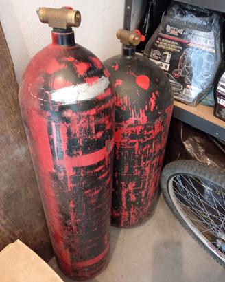 2 bombole per metano auto 