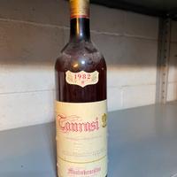1982, Vino bianco Taurasi di Mastroberardino