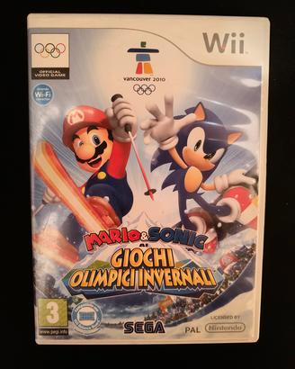 Mario & Sonic ai Giochi Olimpici Invernali WII