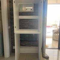 Mobile a colonna per lavatrice e asciugatrice