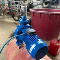 Impianto pompa+autoclave+quadro elettrico comando