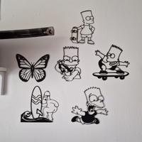 Personaggi di vari cartoni animati