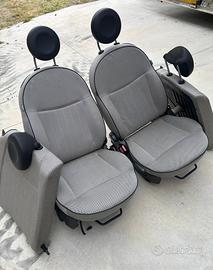 Sedili interni fiat 500