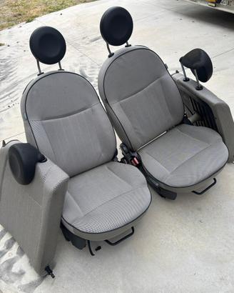 Sedili interni fiat 500