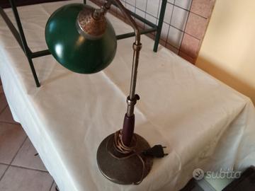 Lampada scrivania vintage anni 50