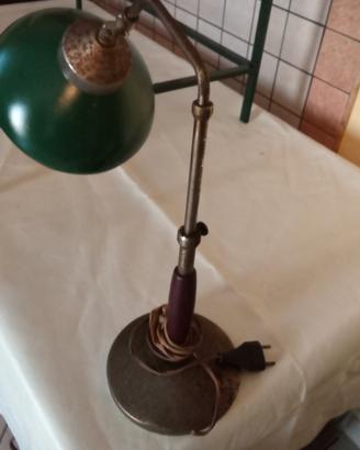 Lampada scrivania vintage anni 50