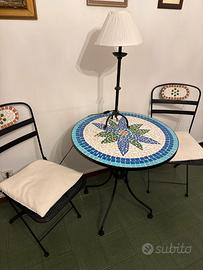 Salottino ferro battuto