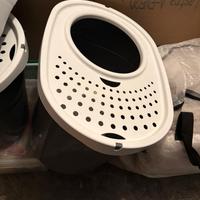 Due lettiere con ingresso verticale