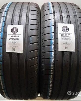 2 gomme 235 55 19 bridgestone a11775