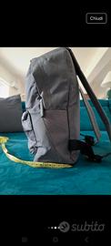 mini zaino grigio carpisa con cartellino, mai usat