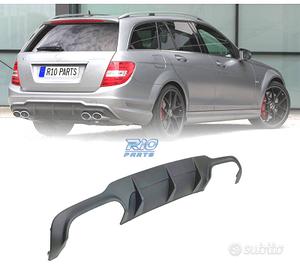 DIFFUSORE PER MERCEDES CLASSE C W204 12-15 LOOK C6