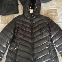 Piumino donna reversibile a pelliccia