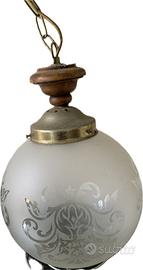 Due lampadari vintage