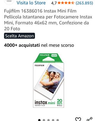  2 pellicola istantanea da 20 foto l'una