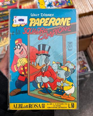 Paperone e la squadra campione 1966