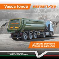 VASCA TONDA PER TRASPORTI IN CAVE E CANTIERI COSTR