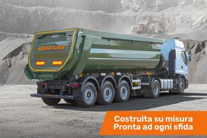 VASCA TONDA PER TRASPORTI IN CAVE E CANTIERI COSTR